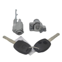 Full locking set for Honda CRV 2007-2011 includes ignition, barrel, and 2 transponder keys
