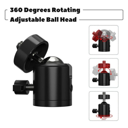 Trail Camera Tree Mount: 360 Degrees Adjustable Game Camera Mount with 1/4 Inch Screw, Easy Installation 4 Pack 2