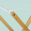 Foldable Bamboo Metal Laundry Rack - Space-Saving Dryer 7