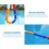 Floating Pool Divider Rope 5m Durable Nylon Construction with Hooks for Swimming Pool Safety 3