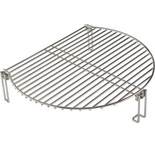 Grill Expander Rack Stainless Steel MultiTier Cooking Rack for Big Green Egg Kamado Joe 18 Inch