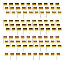 100Pcs Colorful National Flag Cake Top Decorations For-Germany