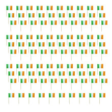 100Pcs National Flag Toothpick Cupcake Top Decoration-Ireland