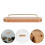 Khaki Coffee Filter Paper Dispenser Rack Wall Mounted Organizer 5