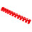 Scorekeeper Baby-Foot Plastique Rouge Accessoire Multiusage 7