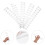 120St Nagelkleuren Display Plastic Manicure Tips Transparant 6