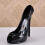 Raindrops  Decorations Wine Rack High Heel Shoe Home Ornaments 4