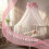 Moustiquaire Lit Bébé Rose Clip-on Décor Douce 5