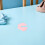 Décorations Table Baptême Rose Confettis Empreinte Bébé 3