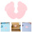 Décorations Table Baptême Rose Confettis Empreinte Bébé 6