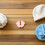 Décorations Table Baptême Rose Confettis Empreinte Bébé 8