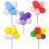 10Pièces Décorations Cupcake Ballons Multicolores Pour Fête Et 10