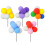 10Pièces Décorations Cupcake Ballons Multicolores Pour Fête Et 11