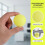 100Pièces De Tennis De Table Colorées Mat Pour Loisirs 5