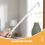 2Pcs White Plastic Drapery Pull Rods for Easy Curtain Operation 4