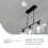 White Iron Ceiling Light Base Plate for Home DIY Light Adjustment 5