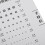 PVC Vision Test Tool for Quick Examination 4