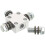 Silver Motorcycle Brake Line 4-Way Tee Aluminum Hydraulic Coupling 10