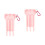 2Pcs Lightweight Pink Hard Shell Dart Case Portable Storage Container 3