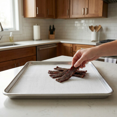 6Pcs High Efficiency White Silicone Dehydrator Liners for Oven Use 2