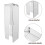 Clear Keypad Protective Cover for Door and Gate Lock Weatherproof 4