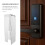 Clear Keypad Protective Cover for Door and Gate Lock Weatherproof 6