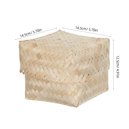 Small Bamboo Sticky Rice Steamer Basket Handmade 1