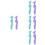 8Pcs Multi-Angle Silicone Eyeliner Stencils Aid for Precise Eye Makeup 5