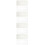 White Full Cover Fake Nail Tips Clear False Nails for Manicure 7