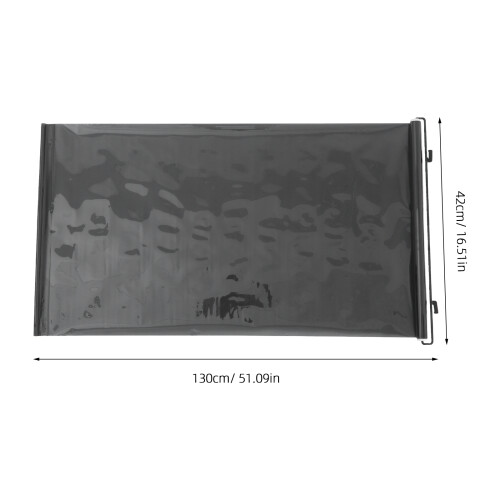 Transparent Nodrill Suction Cup Blind for Home Window Privacy 1