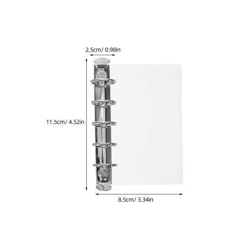 5Pcs Metal Notebook Binding System Replacement with Home Use 1
