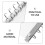 5Pcs Metal Notebook Binding System Replacement with Home Use 4