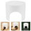White Foam Train Layout Tunnel Prop Unpainted for Model Scenery 6