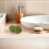 6Pcs Moisturizing Underarm Soap Bar Light Green Plant Soap 3