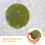 6Pcs Moisturizing Underarm Soap Bar Light Green Plant Soap 5