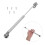 2Pcs Heavy Duty Silver Cabinet Door Pneumatic Lift Support Gas Struts 6