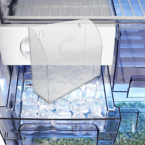 Space-Saving Acrylic Ice Maker Scoop Holder for Freezer
