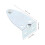 16Pcs Metal Curtain Fixators Silver for Blinds Bottom Rail Hold Clips 2
