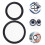 12Pcs Stethoscope Diaphragm Covers PVC Assorted Colors for Clinic Use 7