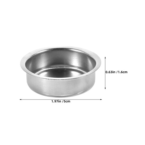 12Pièces Cendrier Encens Argent Acier Pour Usage 1
