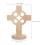 Croix En Bois Beige Décoration Chrétienne Murale 2