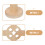 Croix En Bois Beige Décoration Chrétienne Murale 4