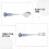 12Pcs Stainless Steel Pet Feeding Tools Assorted Color Spoon Fork Set 4