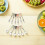 12Pcs Stainless Steel Pet Feeding Tools Assorted Color Spoon Fork Set 9