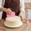 Ensemble de douilles à gâteaux en acier antirouille, 34-rose 5