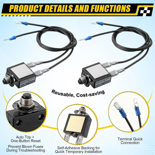 Long execution 3 Current Auto reinitialize Electrical Unit-3A 2
