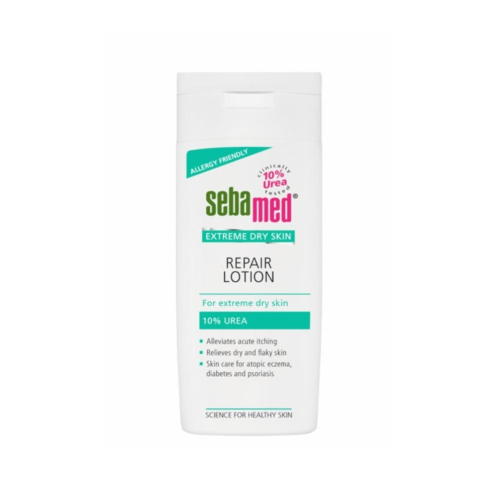 Sebamed Extreme Dry Urea Repair & Intense Hydration Body Lotion, Eczema Dry Skin Cream, Dermatological Body Moisturizer, 10% Urea Lotion - 200ml