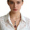 Collier pendentif ovale gothique victorien, bijoux avec-4 6
