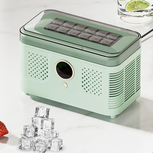 Machine à glaçons 12V, adaptée aux fêtes à domicile et aux-Blanc 2