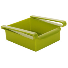 TM15010 Refrigerator Pull-out Storage Box, Drawer-style Egg Storage and Freezer Box (Green)